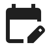 edit calendar icon