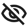 visibility off icon