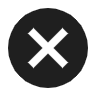 cancel filled icon
