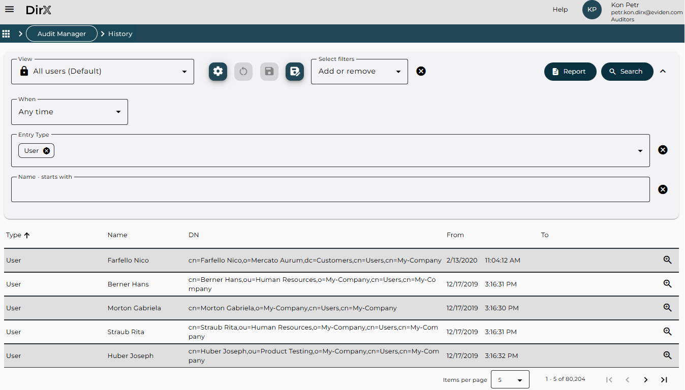 History – Main Page