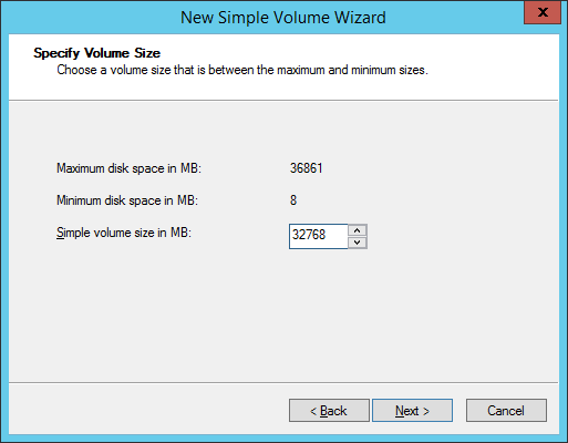 Select Disks Dialog