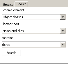 Displays the input fields Schema element
