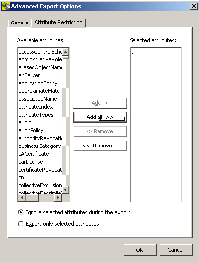 On the left side of the window