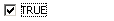 The Boolean editor displays a checked check-box to indicate the value TRUE. Un-check the check-box to set the value to FALSE.