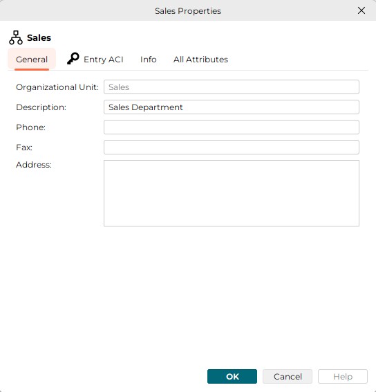 dialog properties orgunit tab general