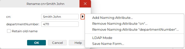 dialog rename mode basic