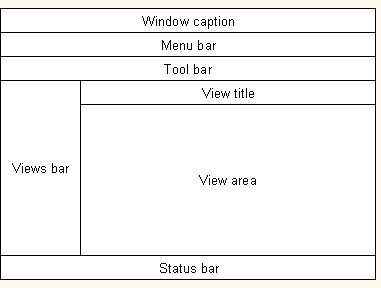 Displays Window caption