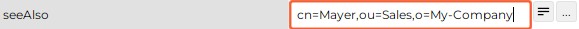 property editor dn syntax