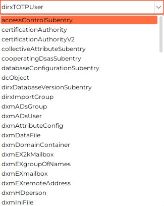property editor object classes