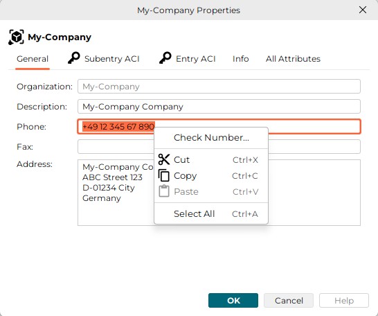 property specific operation