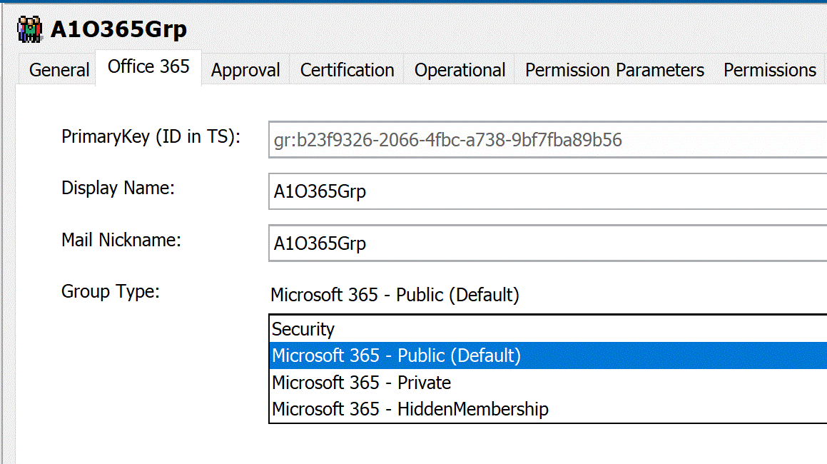 Creating a Group in DirX Identity Manager