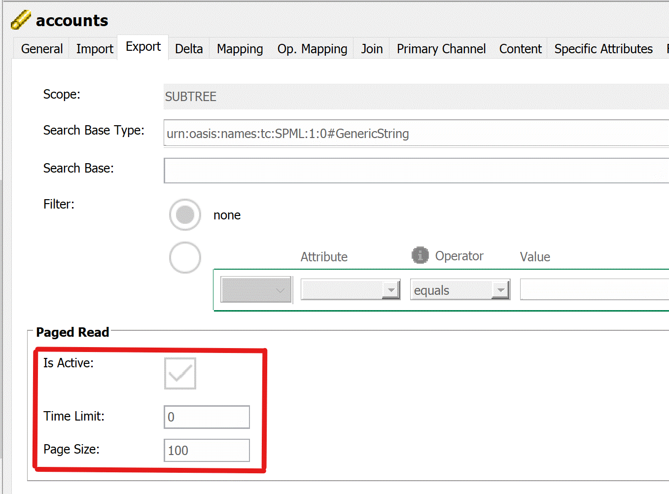 Microsoft 365 Connector Paging Defaults