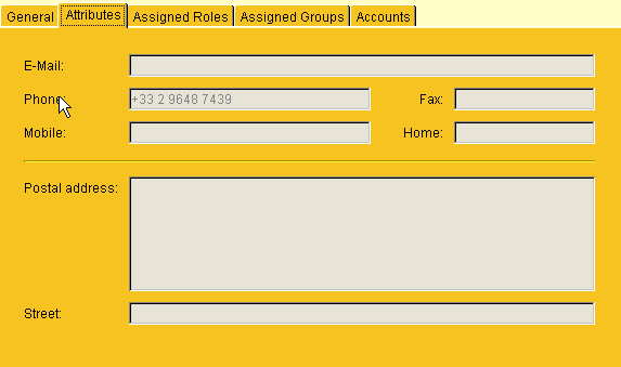 Form before Modification
