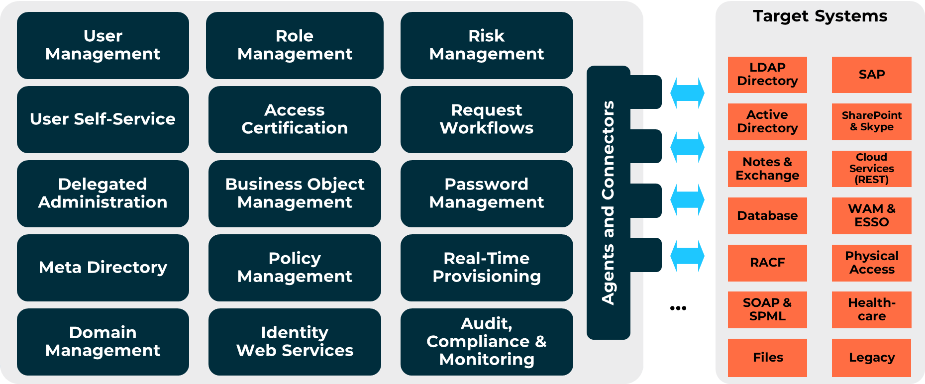 DirX Identity Functionality