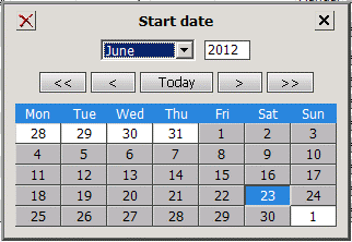 Calendar