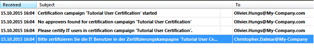Start Campaign Notifications