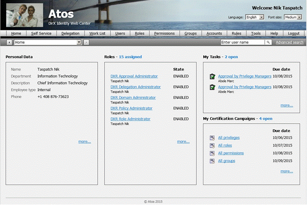 Default Page Layout