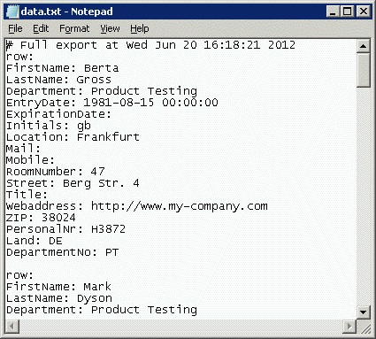 TXT File Content