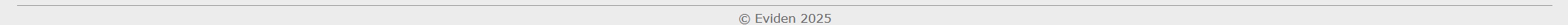 Footer Standard Layout