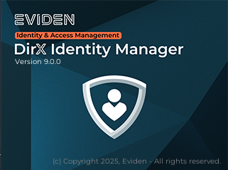 DirX Identity Manager Splash Screen