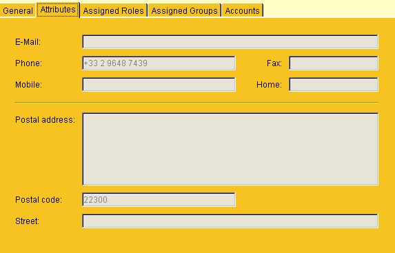 Form during Modification